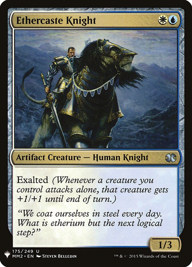 Ethercaste Knight — The List MM2-175/5581