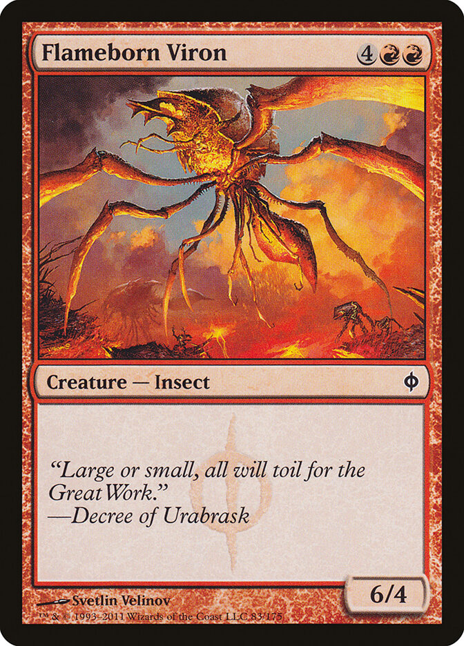 Flameborn Viron — New Phyrexia 83/175