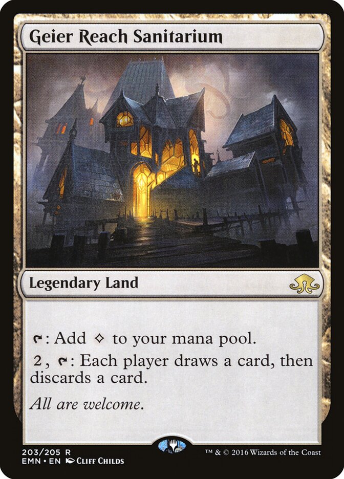 Geier Reach Sanitarium — Eldritch Moon 203/208