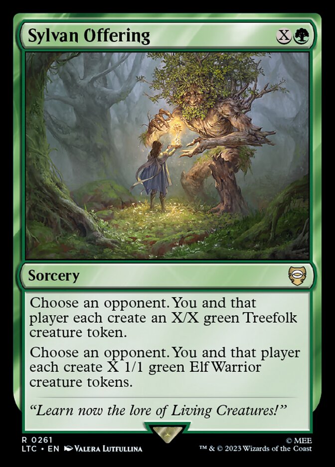 Sylvan Offering — Tales of Middle-earth Commander 261/591