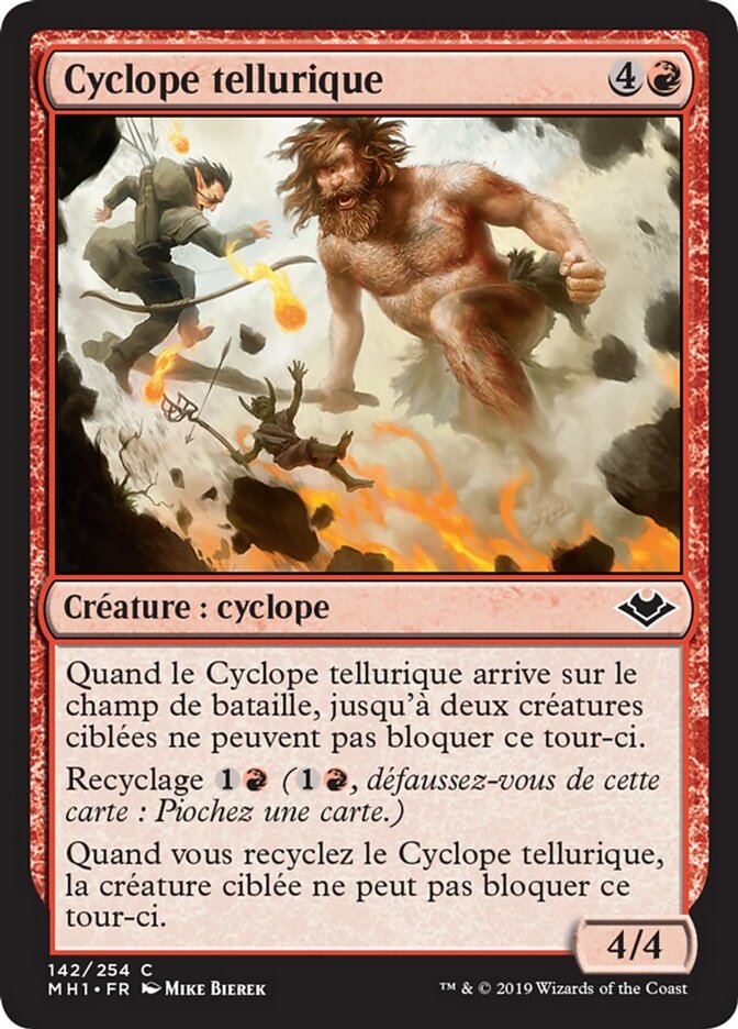 Cyclope tellurique — Modern Horizons 142/255