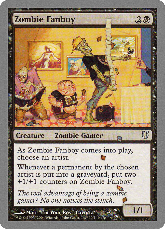 Zombie Fanboy — Unhinged 69/168