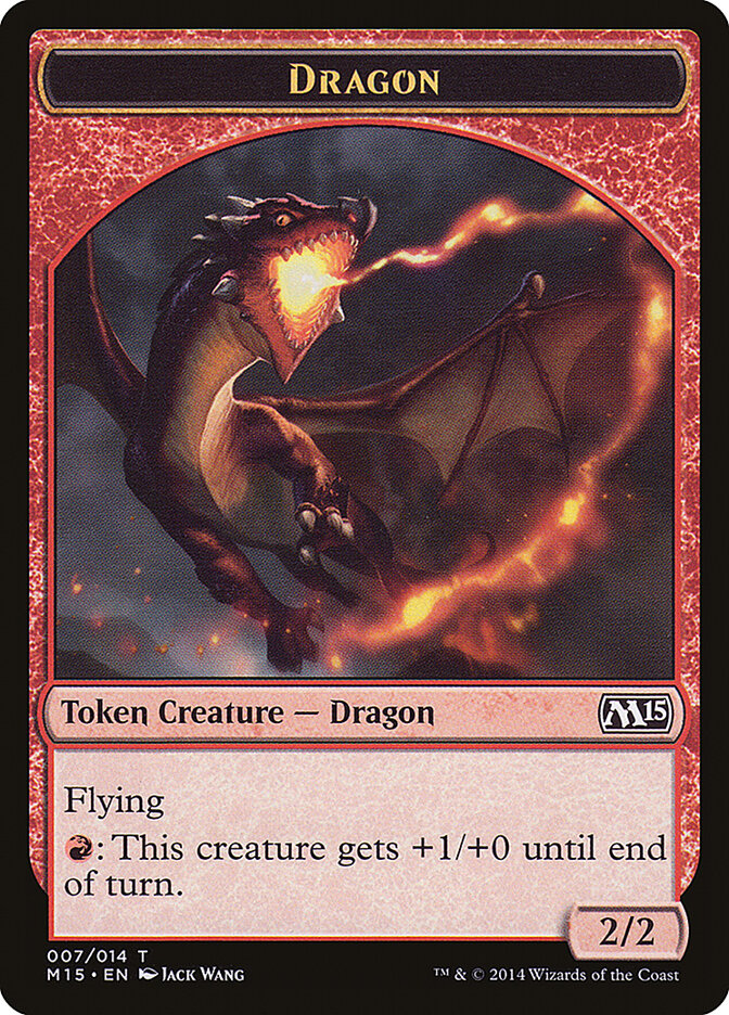 Dragon — Magic 2015 Tokens 7/14
