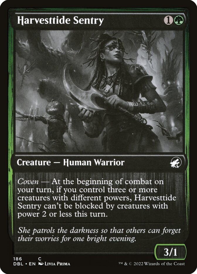 Harvesttide Sentry — Innistrad: Double Feature 186/535