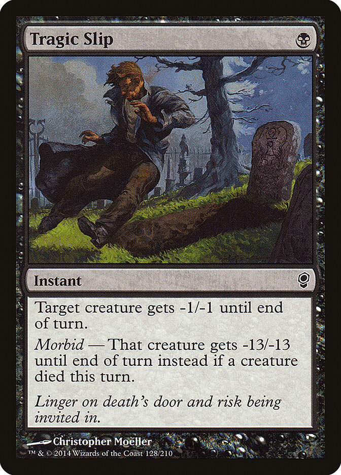 Tragic Slip — Conspiracy 128/210