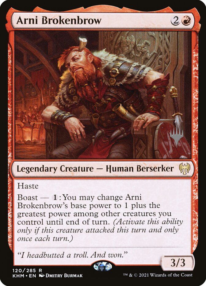 Arni Brokenbrow — Kaldheim Promos 120p/158