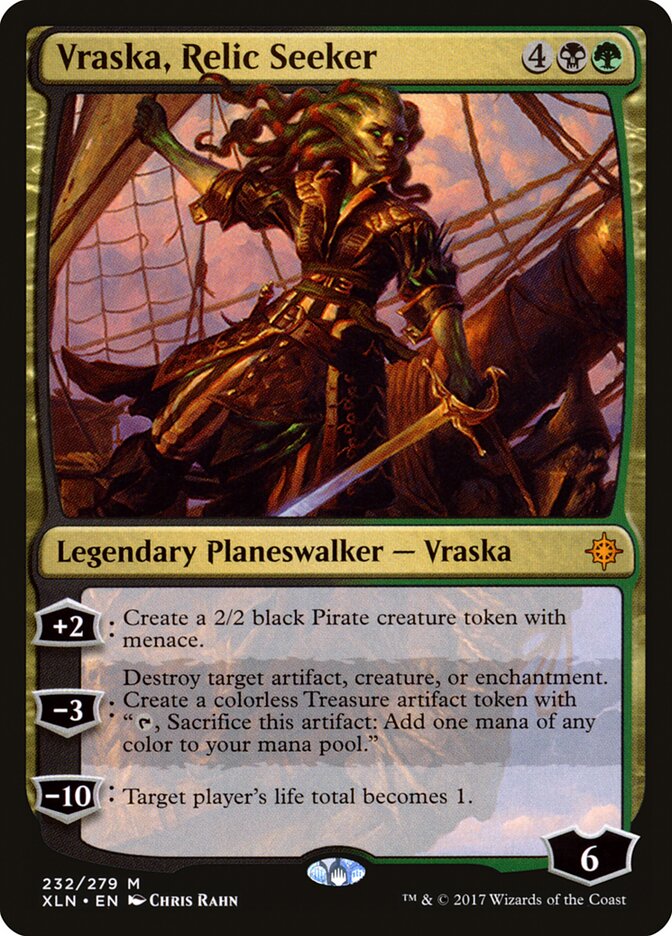 Vraska, Relic Seeker — Ixalan 232/289