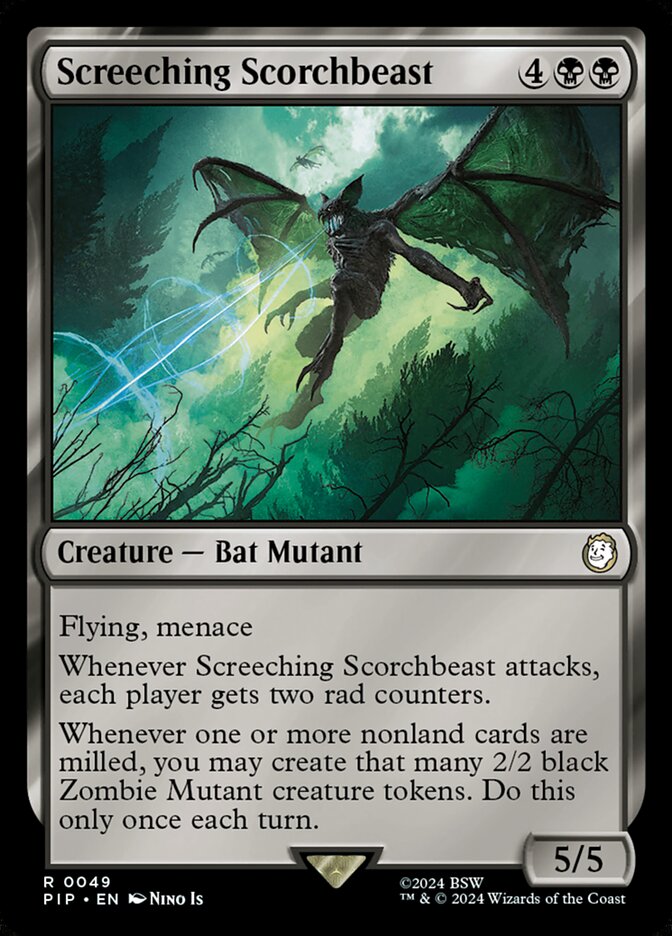 Screeching Scorchbeast — Fallout 49/1068