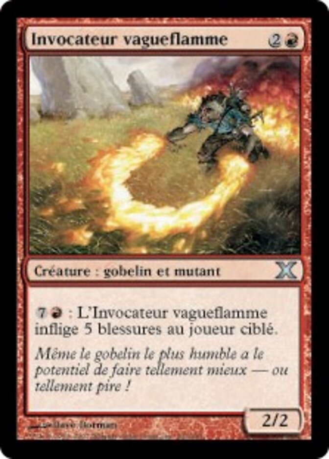 Invocateur vagueflamme — Tenth Edition 202/510