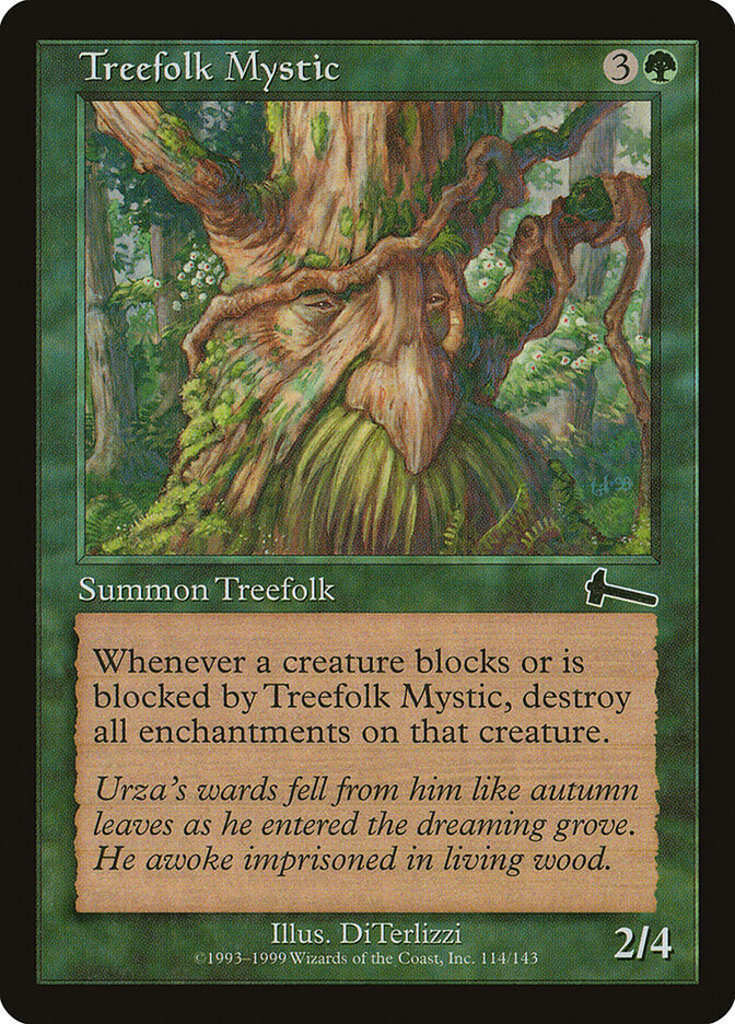 Treefolk Mystic — Urza's Legacy 114/143