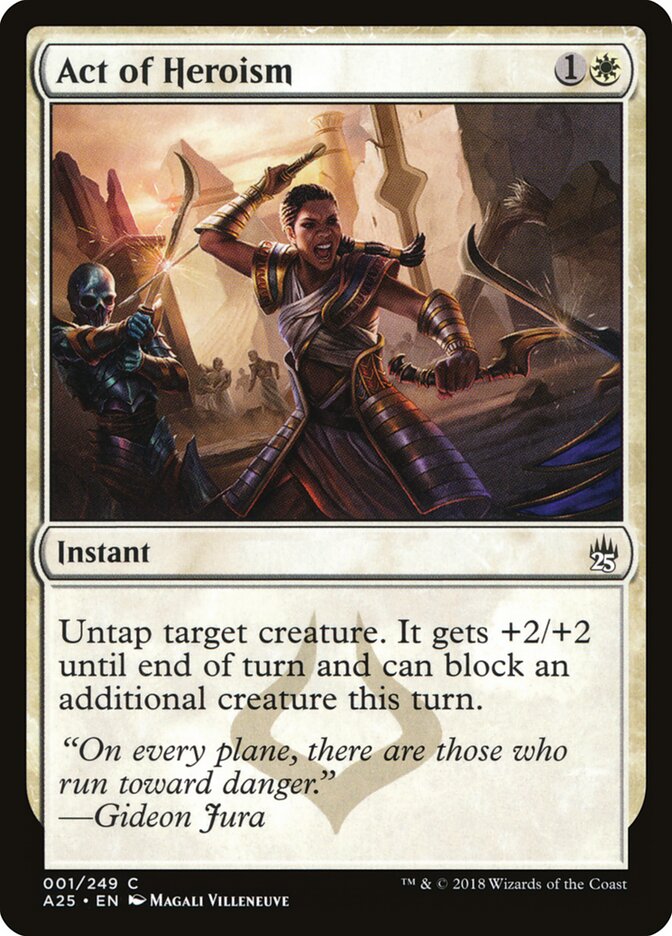 Act of Heroism — Masters 25 1/249