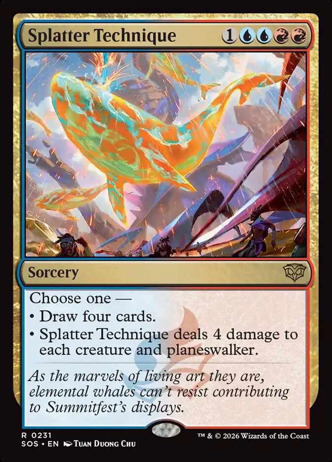 Splatter Technique — Secrets of Strixhaven 231/368