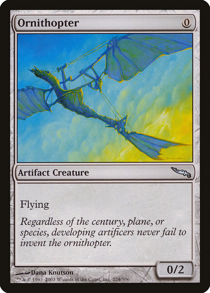 Ornithopter — Mirrodin 224/306