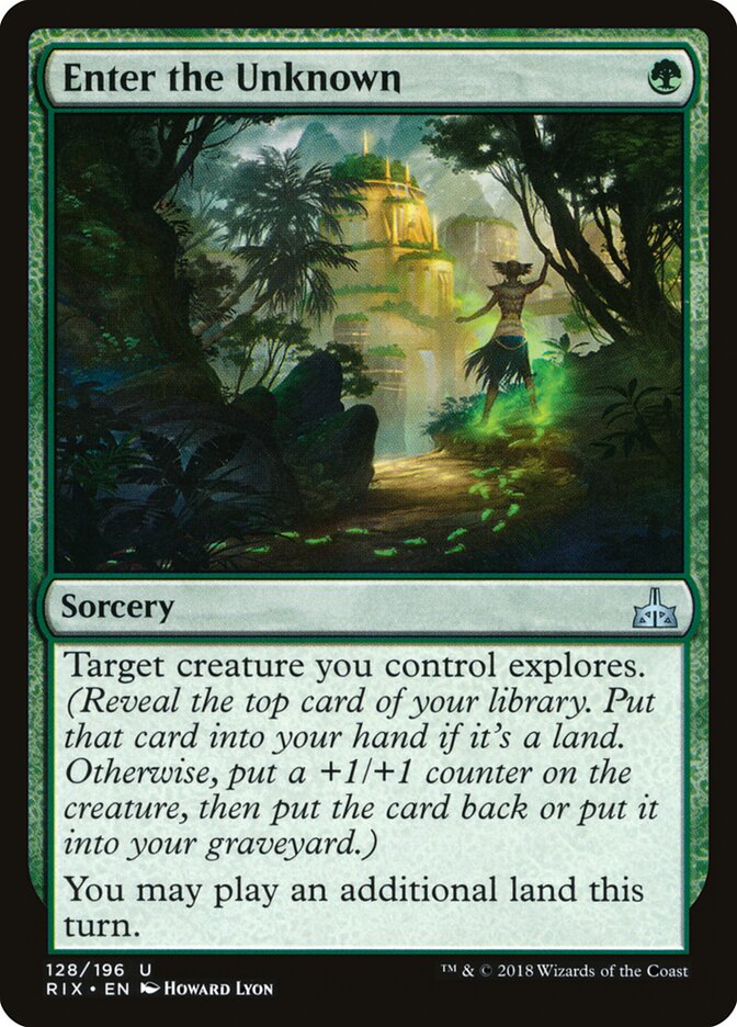 Enter the Unknown — Rivals of Ixalan 128/205