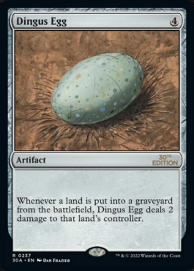Dingus Egg — 30th Anniversary Edition 237/594