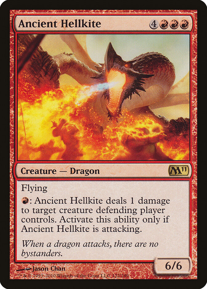 Ancient Hellkite — Magic 2011 122/249