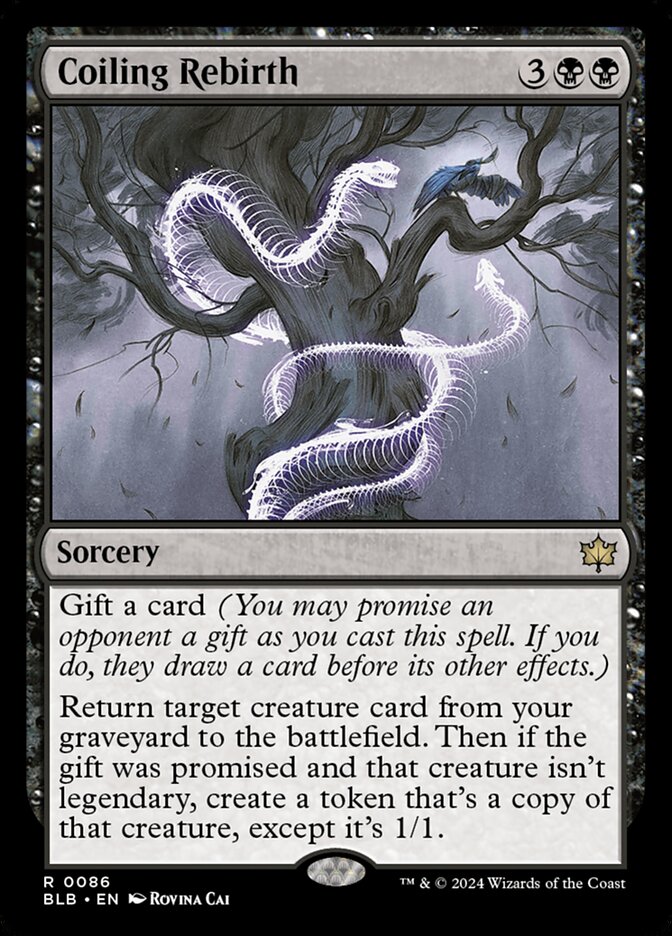 Coiling Rebirth — Bloomburrow 86/398