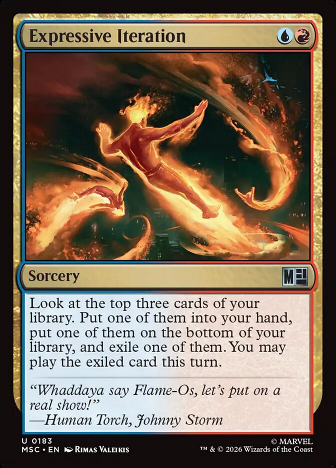 Expressive Iteration — Marvel Super Heroes Commander 183/866