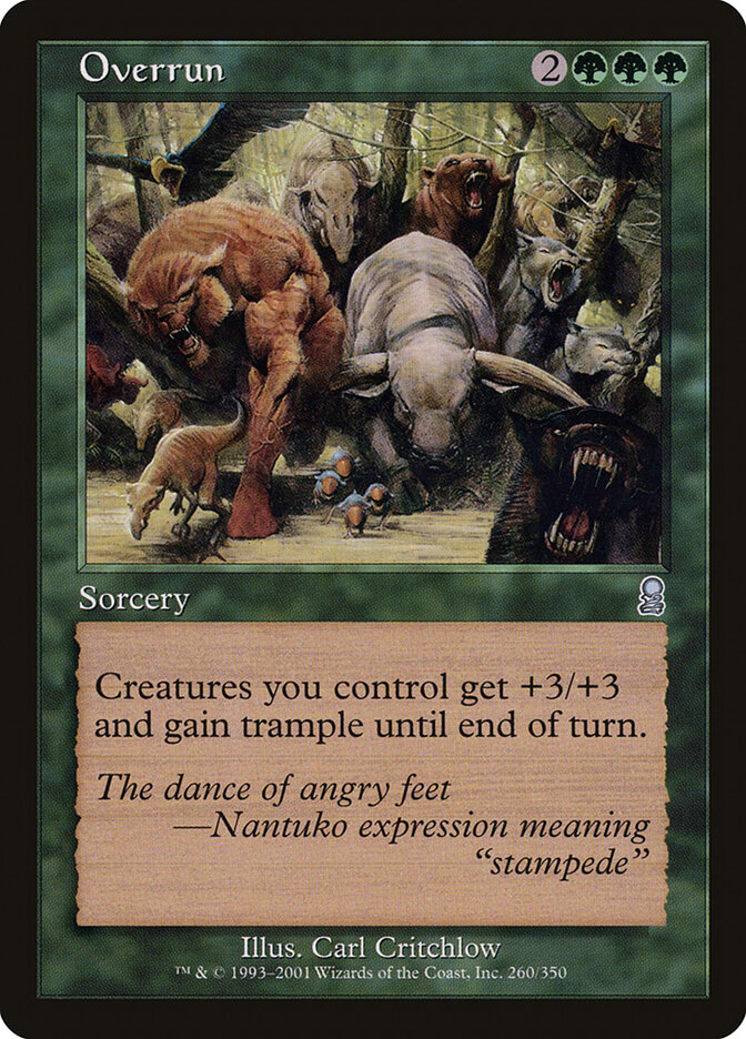 Overrun — Odyssey 260/350