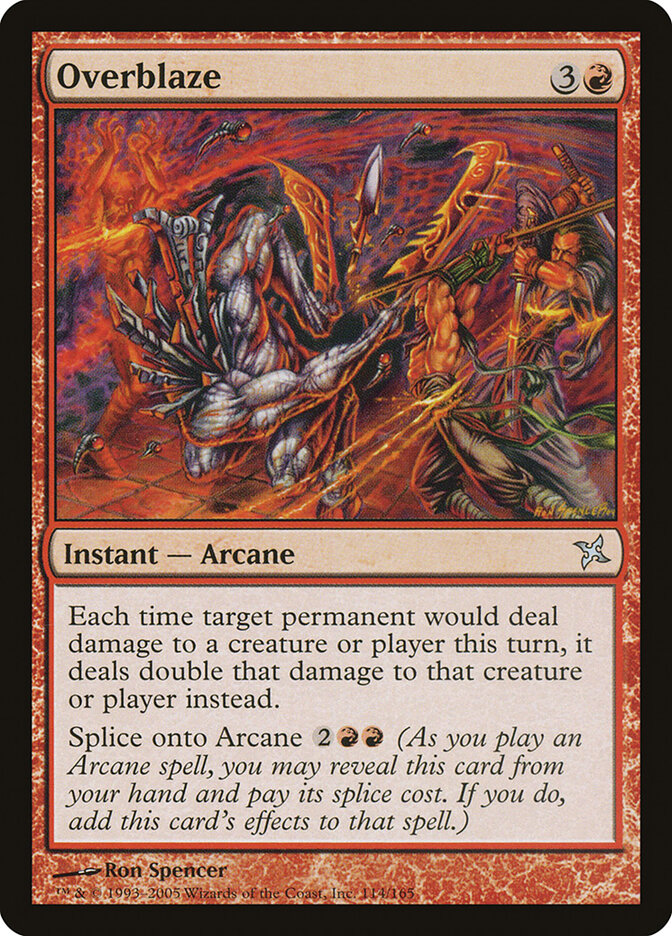 Overblaze — Betrayers of Kamigawa 114/165