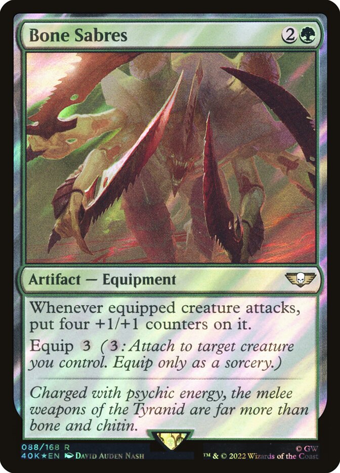Bone Sabres — Warhammer 40,000 Commander 88★/617
