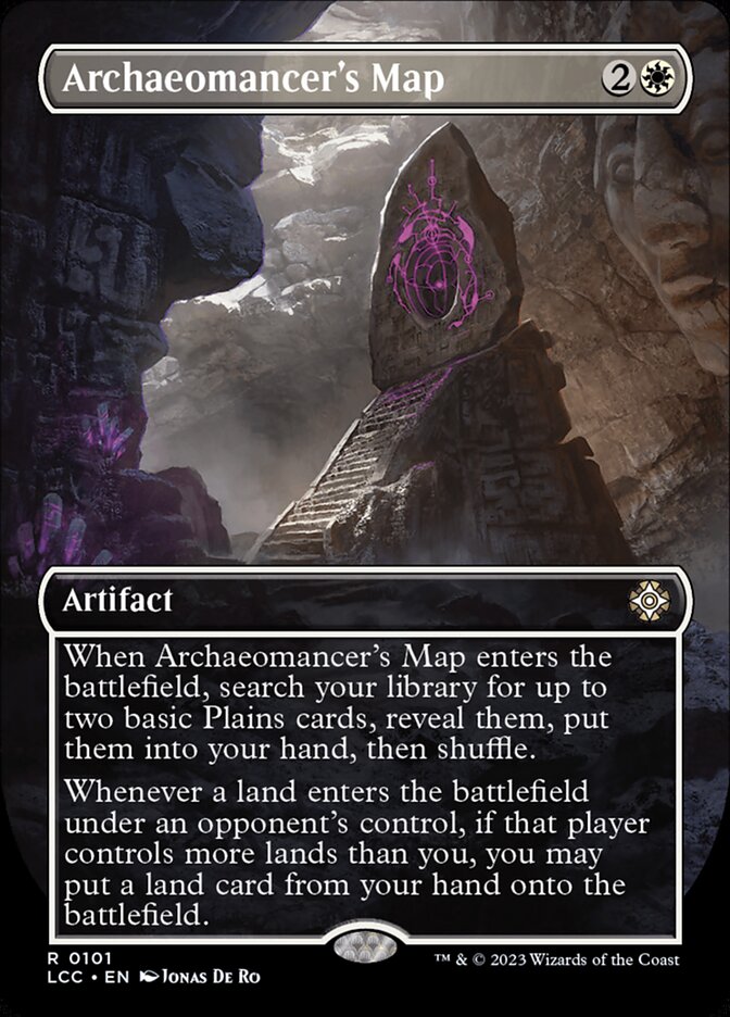 Carte de l'archéomancien — The Lost Caverns of Ixalan Commander 101/370