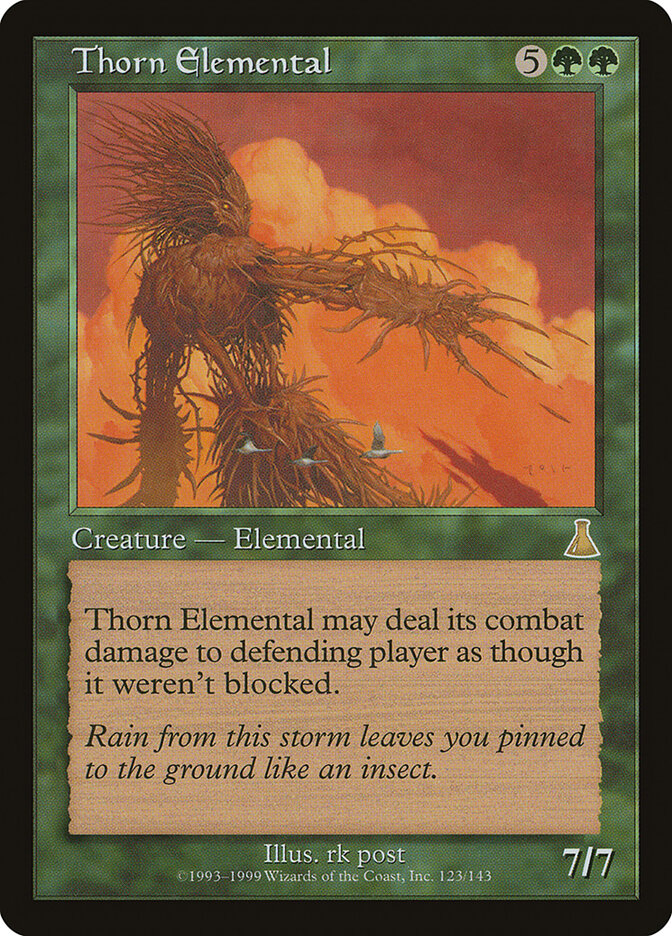 Thorn Elemental — Urza's Destiny 123/143