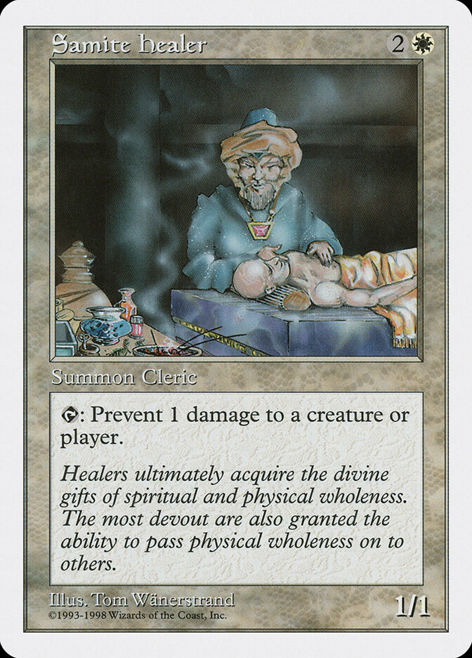 Samite Healer — Anthologies 14/85