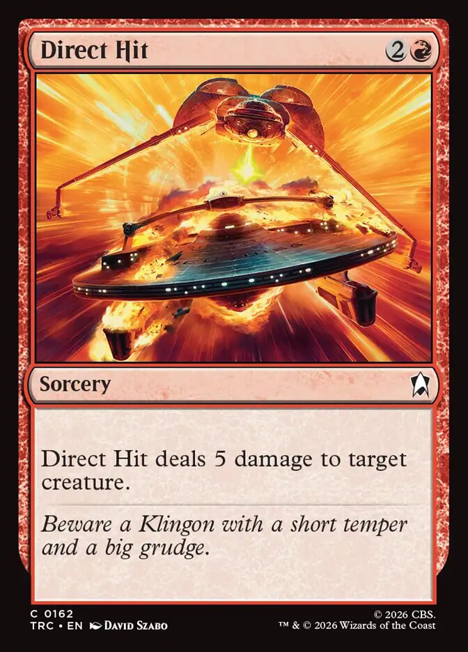Direct Hit — Star Trek Commander 162/41