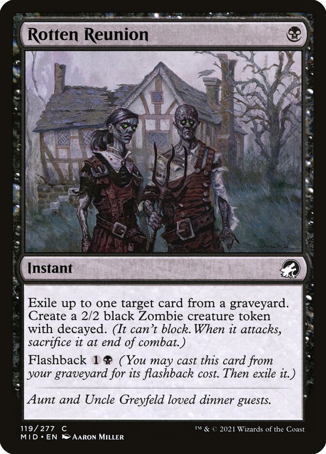 Retrouvailles pourries — Innistrad: Midnight Hunt 119/398