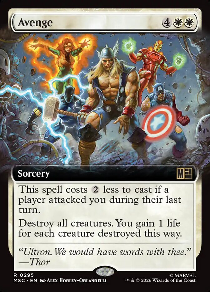 Venger — Marvel Super Heroes Commander 295/866