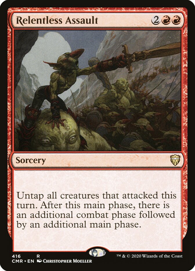 Assaut implacable — Commander Legends 416/718