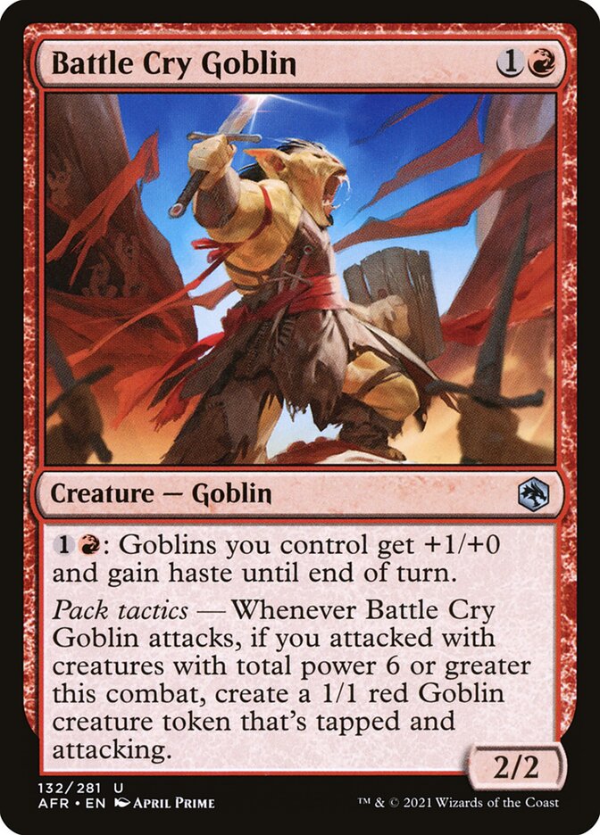 Battle Cry Goblin — Adventures in the Forgotten Realms 132/424