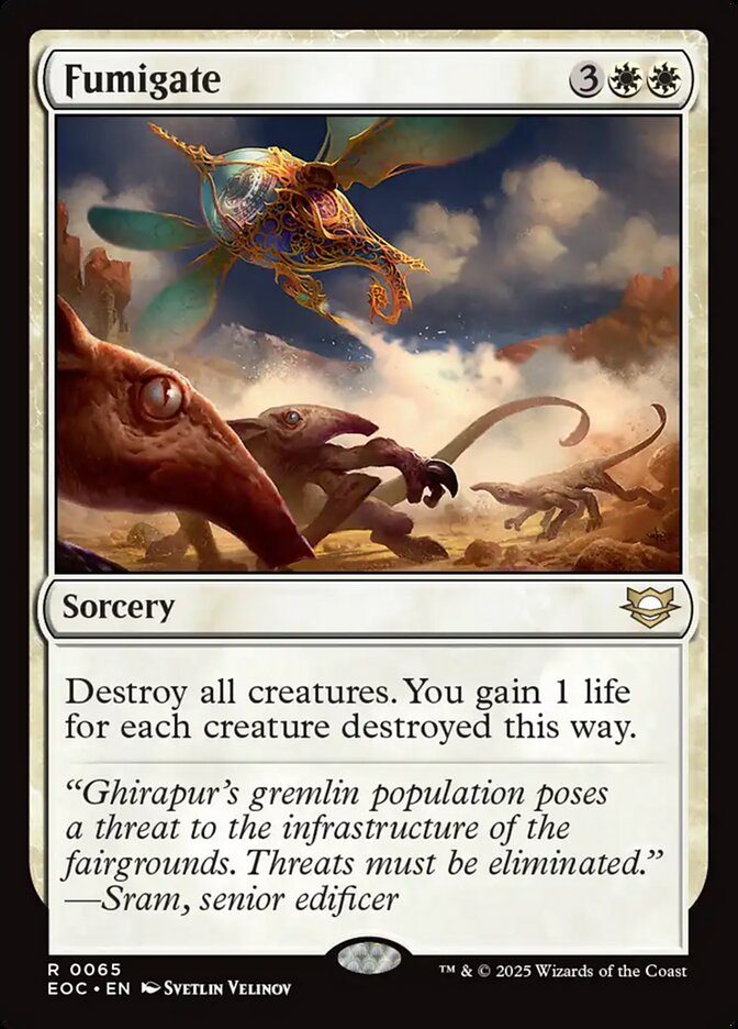 Fumigate — Edge of Eternities Commander 65/191