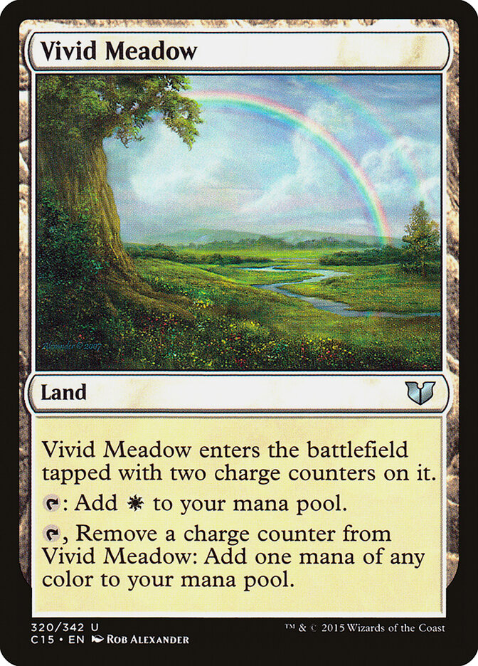 Vivid Meadow — Commander 2015 320/342