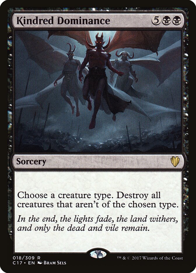 Kindred Dominance — Commander 2017 18/309