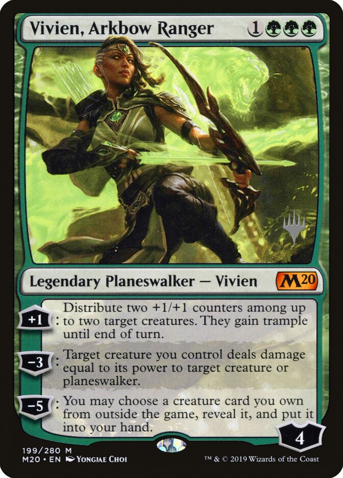 Vivien, Arkbow Ranger — Core Set 2020 Promos 199p/144