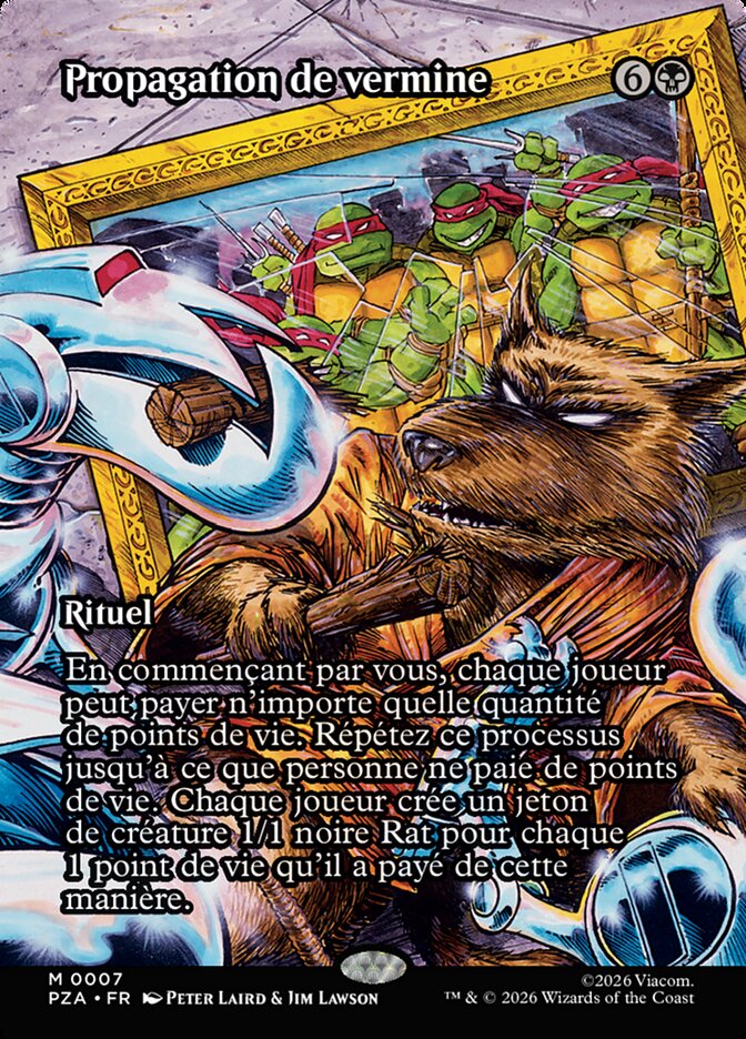 Propagation de vermine — Teenage Mutant Ninja Turtles Source Material 7/20