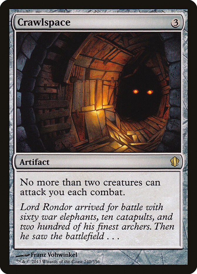 Crawlspace — Commander 2013 240/356