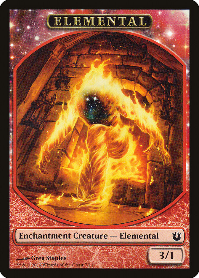 Elemental — Born of the Gods Tokens 7/11