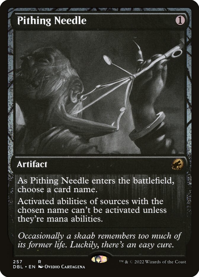 Pithing Needle — Innistrad: Double Feature 257/535
