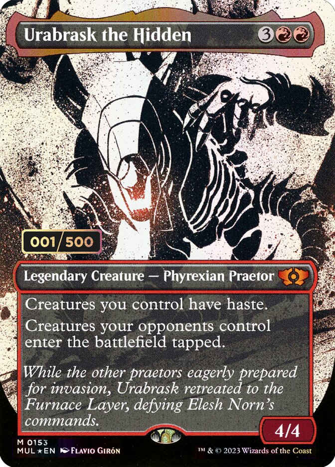 Urabrask the Hidden — Multiverse Legends 153z/261
