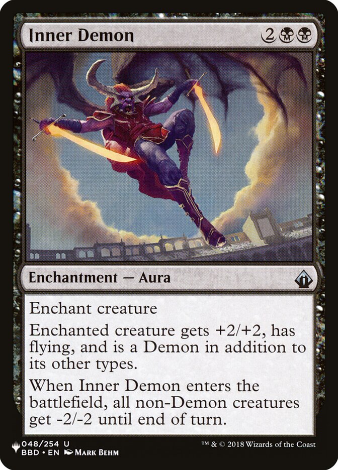 Inner Demon — The List BBD-48/5581