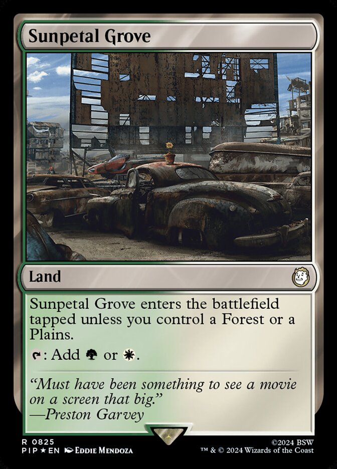Sunpetal Grove — Fallout 825/1068