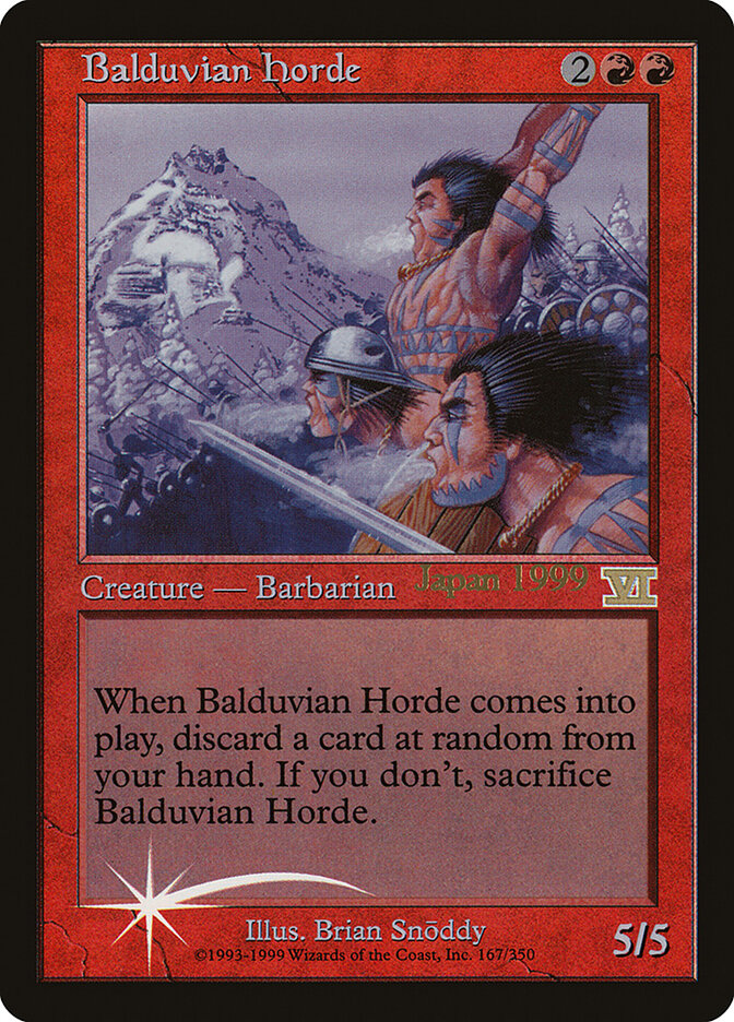 Balduvian Horde — World Championship Promos 1/2