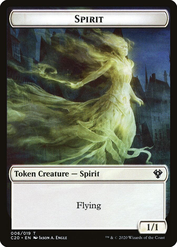 Spirit — Commander 2020 Tokens 6/20