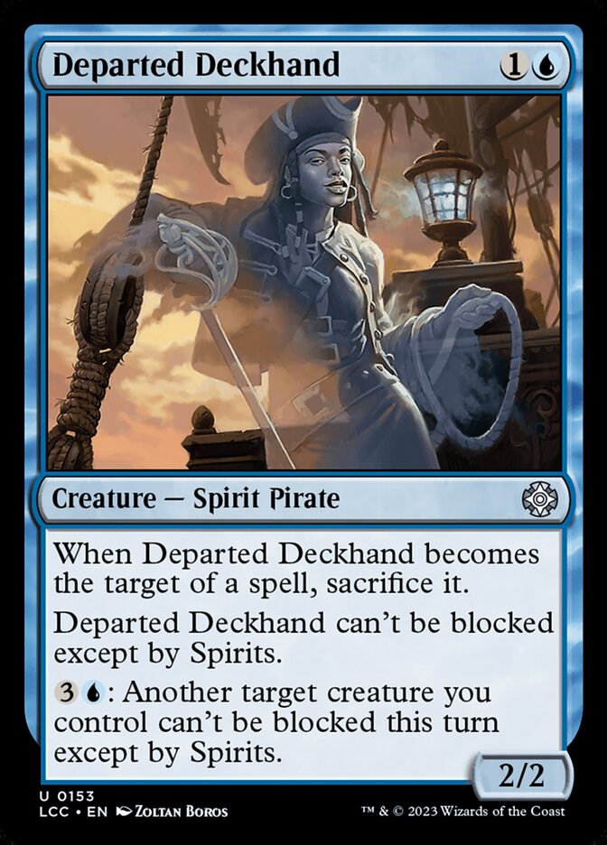 Departed Deckhand — The Lost Caverns of Ixalan Commander 153/370
