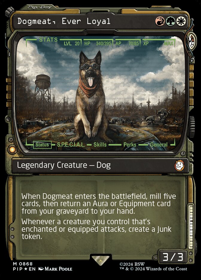 Dogmeat, Ever Loyal — Fallout 868/1068