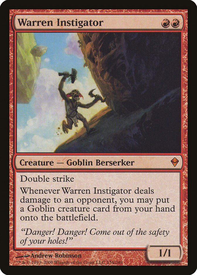 Warren Instigator — Zendikar 154/269