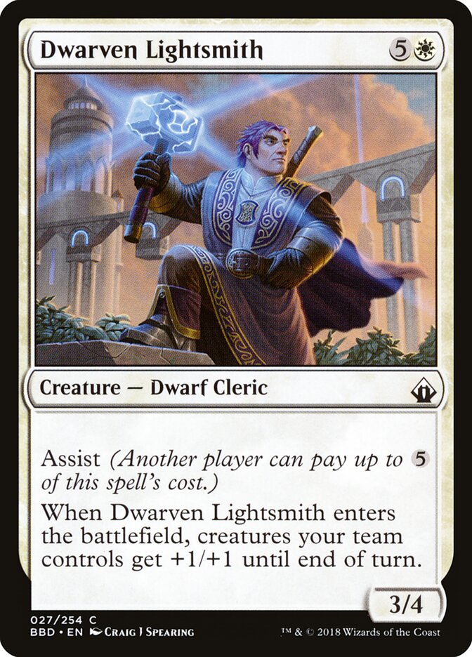 Dwarven Lightsmith — Battlebond 27/256